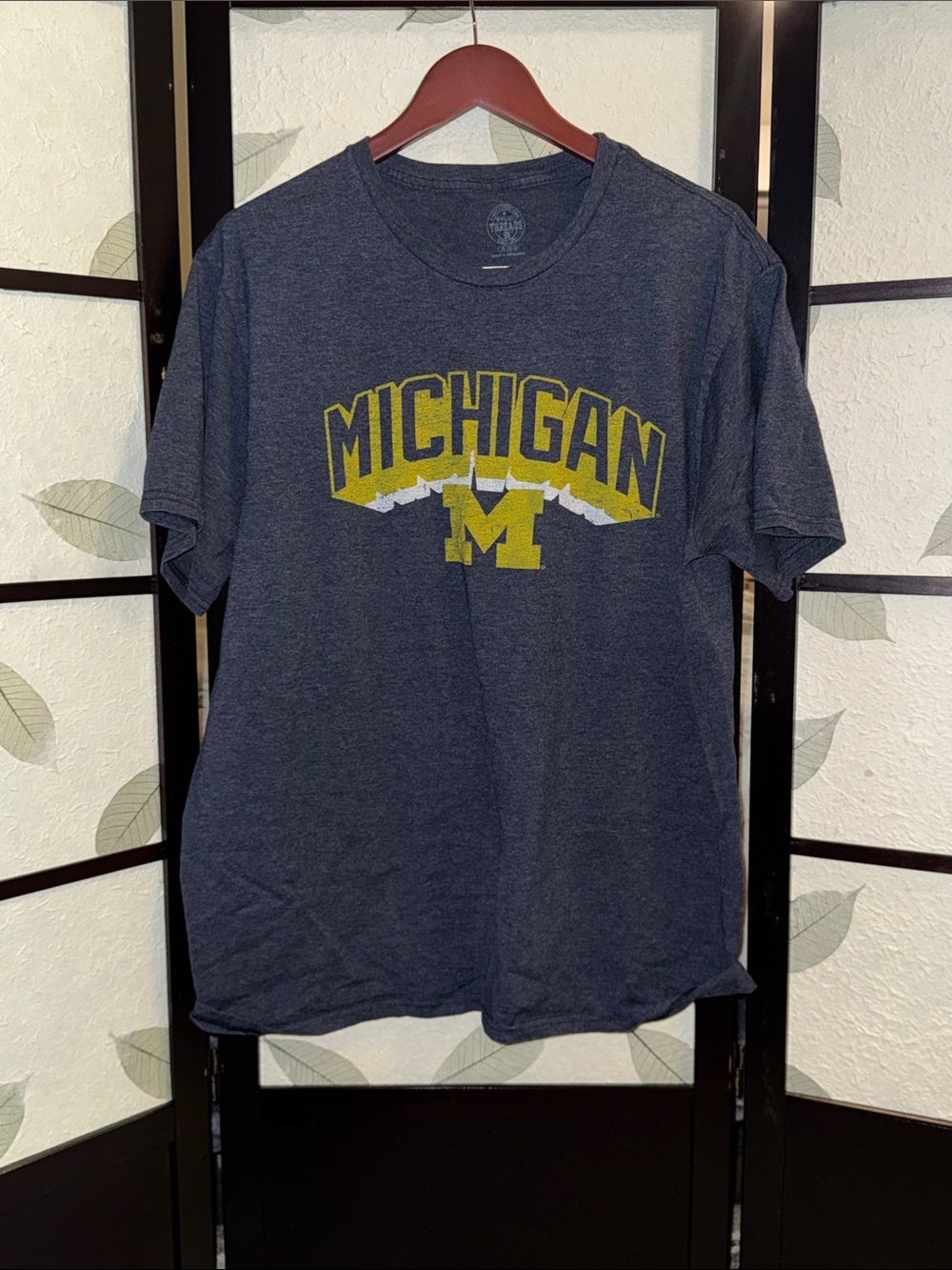 Michigan Graphic Tee - Navy Blue